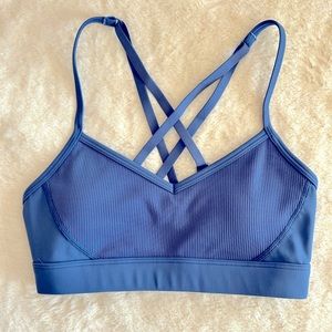 Offline by Aerie Goals Rib Strappy Back Sports Bra NWOT